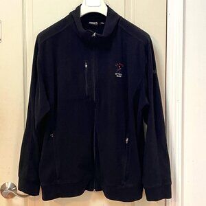 DDX Dri-Duck Men's Size XL 100% Polyester Zip Up Mock Turtle L/S fleece. Black